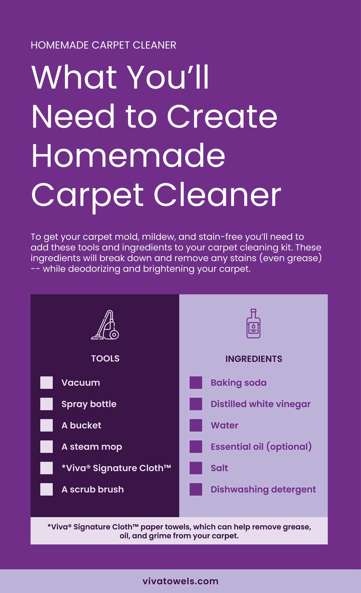 How to Clean a Synthetic Carpet