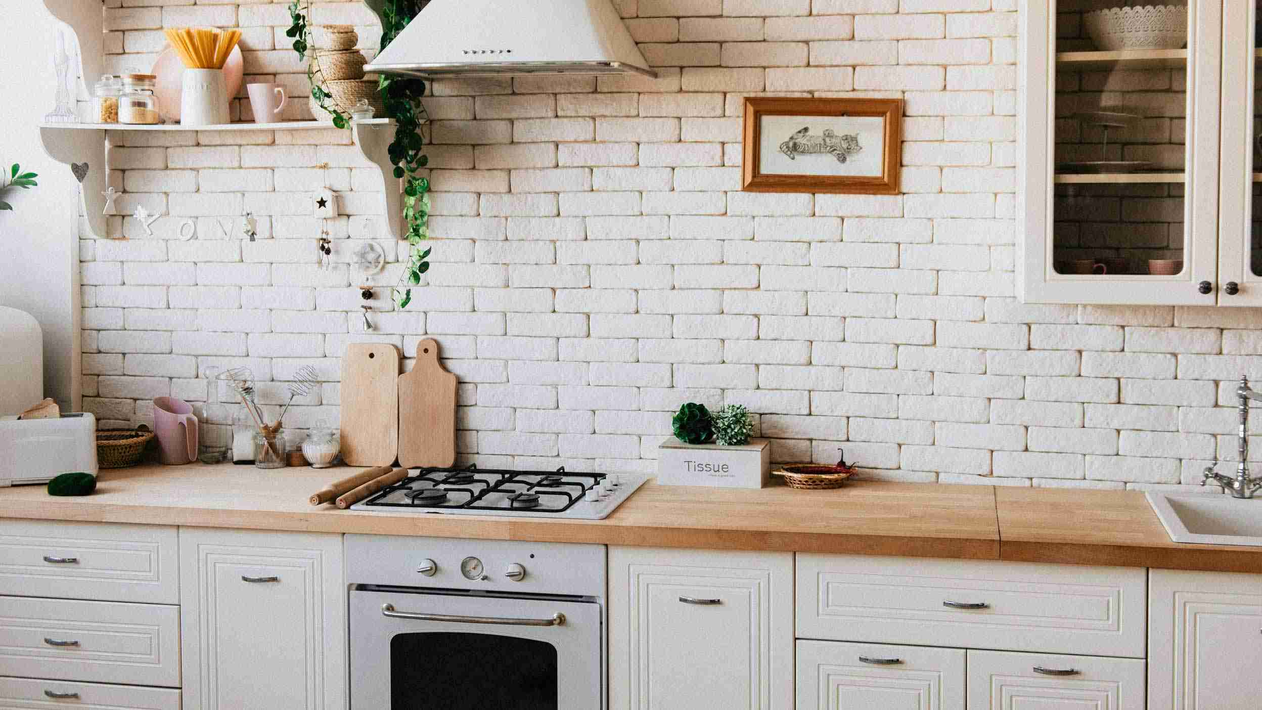 Clean Kitchen in a Home
