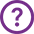 Purple question mark, "help"