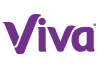 Viva Towels logo in purple text