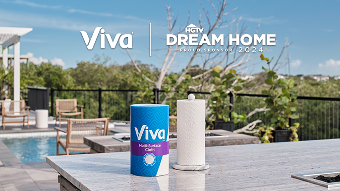 Viva® and HGTV® dream home banner