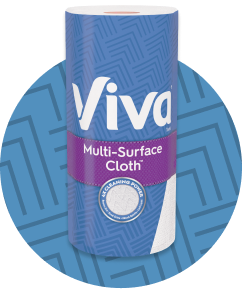 Vivatowels multi-surface cloths with blue & white background
